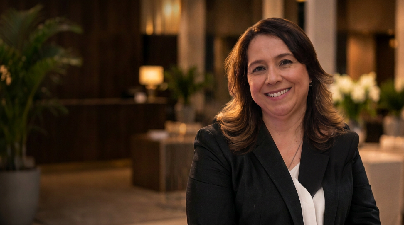 Lara Perdigão, consultora e especialista em hotelaria